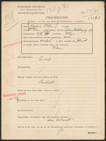 Applicant: Hahn, Karoline; born 16.7.1890 in Vienna (Austria); married.