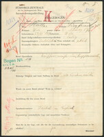 Applicant: Haller, Siegfried; born 23.6.1911 in Vienna (Austria); single.