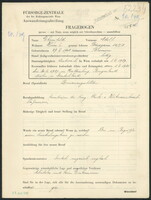 Applicant: Ehrenfeld, Adolf; born 29.2.1908 in Bremen Germany); single.