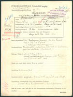 Applicant: Glässer, Arthur; born 5.8.1888 in Steyr O. Oast; married.
