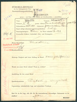 Applicant: Glatter, Elisabeth; born 23.12.1901 in Oradea (Romania) ; single.