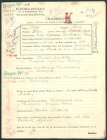 Applicant: Gold, Moses; born 16.7.1889 in Burkanów; married.