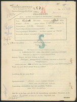 Applicant: Czuczka, Artur; born 2.11.1889 in Vienna (Austria); single.