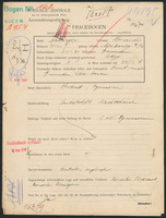 Applicant: Dachinger, Heinrich; born 21.1.1924 in Gmunden; single.