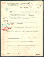 Applicant: Hochermann, Friedrich; born 13.8.1907 in Vienna (Austria); married.