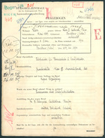 Applicant: Hochmann, Josef; born 15.5.1889 in Chortkiv (Ukraine); married.