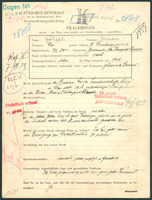 Applicant: Hölzel, Simon; born 7.2.1892 in Jordanestie (Ukraine); married.