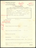 Applicant: Holzer, Julius; born 6.10.1893 in St. Martin (Austria); married.