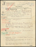 Applicant: Freudenberg, Leo; born 15.12.1906 in Odessa (Ukraine); single.