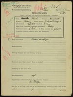 Applicant: Fisch, Hans Kurt; born 14.2.1911 in Vienna (Austria); single.