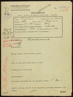 Applicant: Fiedelhaar, Eisig Mendel; born 12.12.1907 in Brody (Lʹvivsʹka oblastʹ, Ukraine); married.