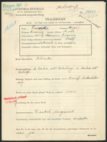 Applicant: Freund, Hugó; born 25.6.1908 in Güssing (Austria); single.