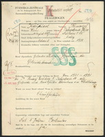 Applicant: Kaufried, Rudolf; born 10.10.1897 in Nové Zámky (Slovakia); single.