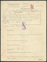 Applicant: Kawaler, Lea; born 18.2.1897 in Delatyn (Ukraine); divorced.