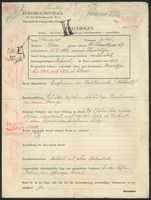 Applicant: Kawalek, Jakob; born 13.2.1882 in Husiatyn (Ukraine); married.