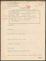 Applicant: Jakubowicz, Samuel; born 1888 in Łódź (Poland); married.