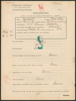 Applicant: Jedwabuik, Jenia Sara; born 18.9.1906 in Nadvirna (Ukraine); married.