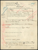 Applicant: Klein, Karl; born 17.12.1907 in Tarnów (Województwo Małopolskie, Poland); married.