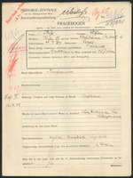 Applicant: Kiss, Stefan; born 22.9.1891 in Szeged (Hungary); married.