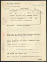 Applicant: Klein, Alice; born 17.6.1903 in Kopenhagen (Denmark); single.