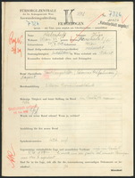Applicant: Kalenhoff, Hugo; born 30.10.1902 in Vienna (Austria); married.