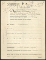 Applicant: Feldstein, Eugen Jewgeny; born 10.7.1902 in Mykolaïv (Mykolaïvsʹka oblastʹ, Ukraine; married.