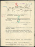 Applicant: Grün, Leopold; born 13.1.1882 in Přerov (Czech Republic); divorced.