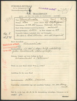 Applicant: Kampelmacher, Karl; born 21.10.1895 in Radauti (Romania); married.