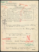 Applicant: Heuberger, Benö; born 24.4.1903 in Gussing (Austria); married.