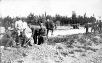 נטיעת עצים בבן שמן בידי אנשי גדוד 39 שנת, 1919