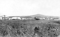 חצר הקואופרציה מרחביה בבניינה 1913