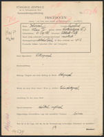 Applicant: Hirsch, Siegmund; born 21.12.1888 in Altstadt-Retz; widowed.