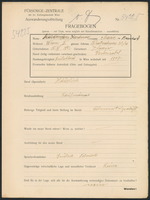 Applicant: Kardeman, Masie; born 15.11.1882 in Zolochiv (Lʹvivsʹka oblastʹ, Ukraine); married.