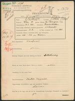 Applicant: Kastner, Robert Israel; born 8.3.1886 in Frauenkirchen (Austria); married.