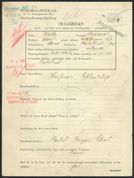 Applicant: Katz, Baruch; born 7.10.1880 in Deutschkreutz (Austria); married.