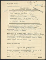 Applicant: Grünwald, Fritz; born 7.5.1890 in Vienna (Austria); married.