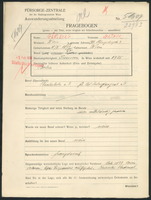 Applicant: Günsburg, Arthur; born 18.2.1872 in Vienna (Austria); married.