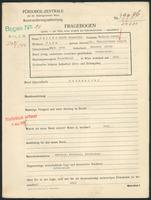 Applicant: Heller, Schulim Josef; born 18.2.1885 in Buczacz; married.