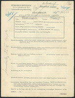 Applicant: Gutman, Franz; born 3.3.1900 in Vienna (Austria); married.