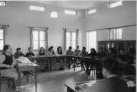 בחדר האוכל של המוסד ה- 40. פוטו רובין