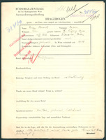 Applicant: Horovitz, Lazar; born 10.6.1866 in Zurawno (Ukraine); married.