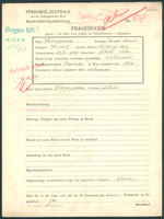 Applicant: Horszowski, Israel Hersch; born 12.1.1886 in Skole (Ukraine); married.