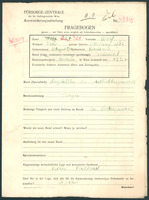 Applicant: Icht, Wolf; born 30.8.1902 in Kischinew (Moldova); married.