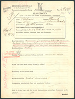 Applicant: Idelovici, Heinrich; born 9.12.1885 in Vienna (Austria); married.