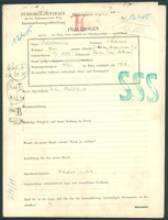 Applicant: Idelovici, Marie; born 10.1.1892 in Světlá nad Sázavou (Czech Republic).; widowed.
