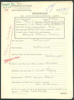 Applicant: Ispasser, Oskar; born 25.5.1897 in Storojinetz (Ukraine); single.