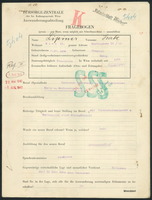 Applicant: Lipiner, Isak; born 2.4.1904 in Bucharest (Romania); single.