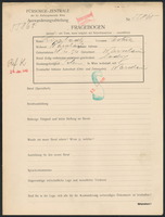 Applicant: Lipztadt, Esters; born 28.10.1910 in Warsaw (Poland); single.