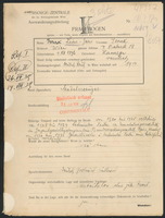 Applicant: Liser, Isaak; born 1.12.1896 in Lanczyn (Ukraine); widowed.