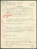 Applicant: Löbl, Friedrich; born 25.2.1892 in Baden (Austria); single.